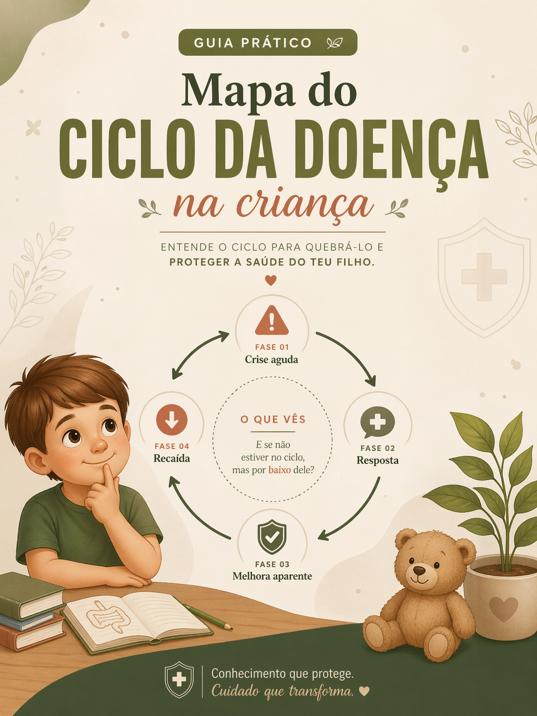 Capa do guia Mapa do Ciclo da Doença