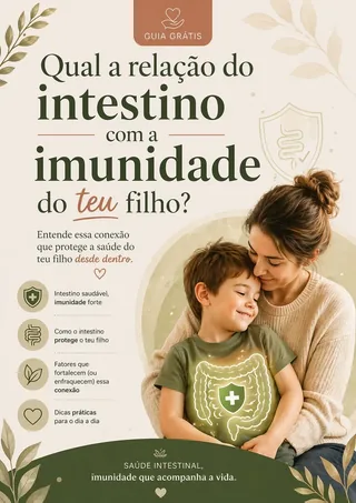 Capa do guia Intestino e Imunidade