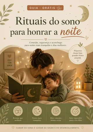 Capa do guia Rituais do Sono