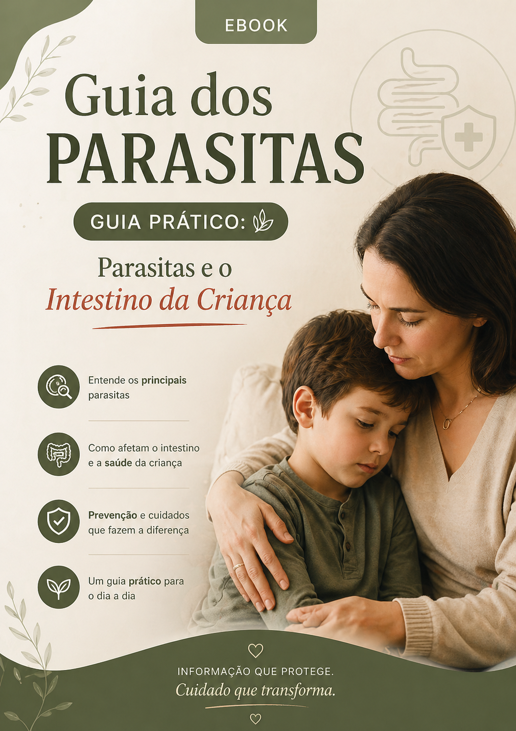 Capa do ebook Parasitas e o Intestino da Criança
