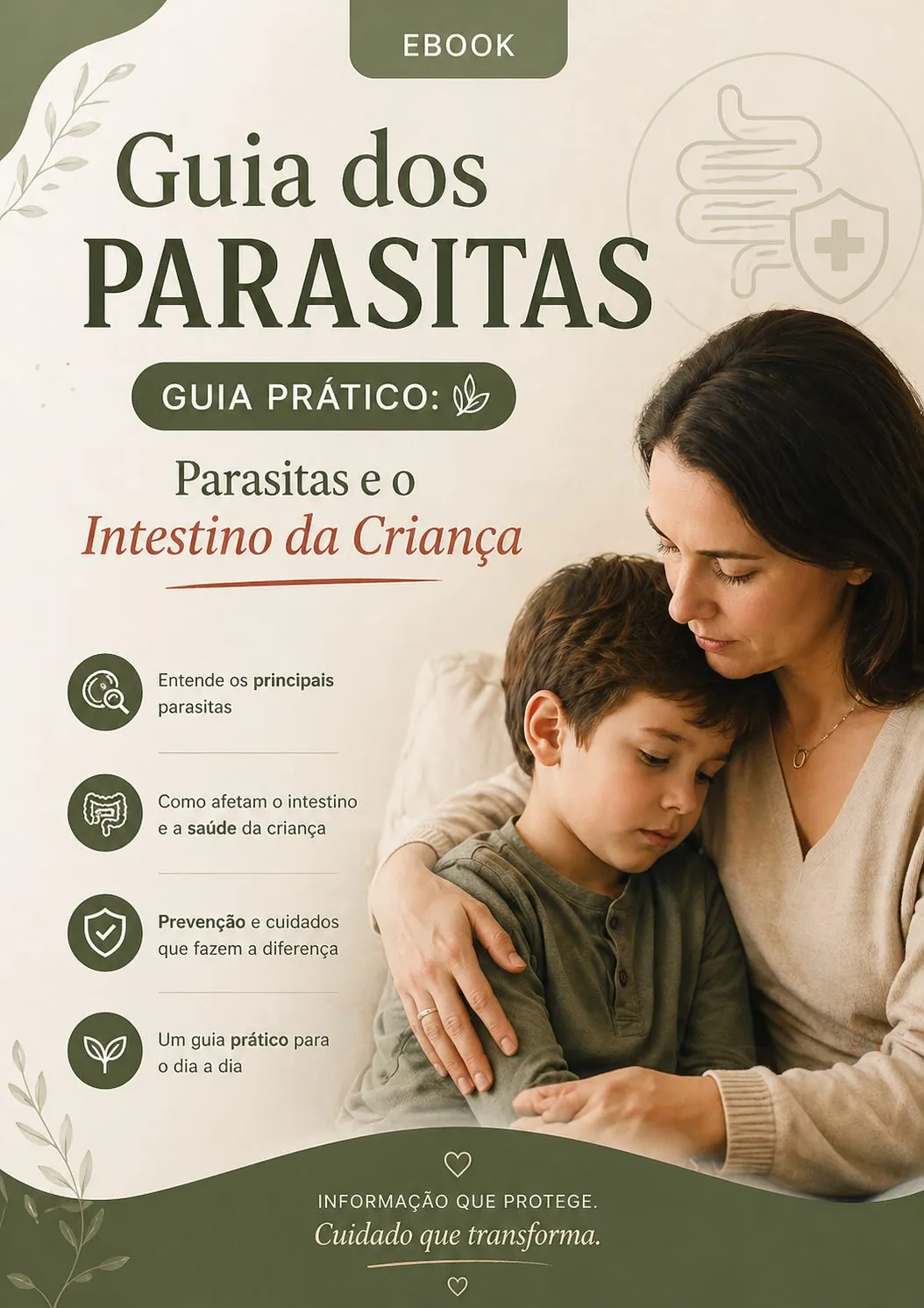 Capa do ebook Parasitas e o Intestino da Criança